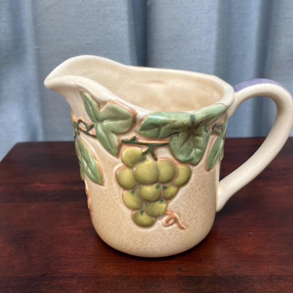 Mikasa "Chablis" Sculpted Creamer Grape Vines Discontinued! - Picture 2 of 10